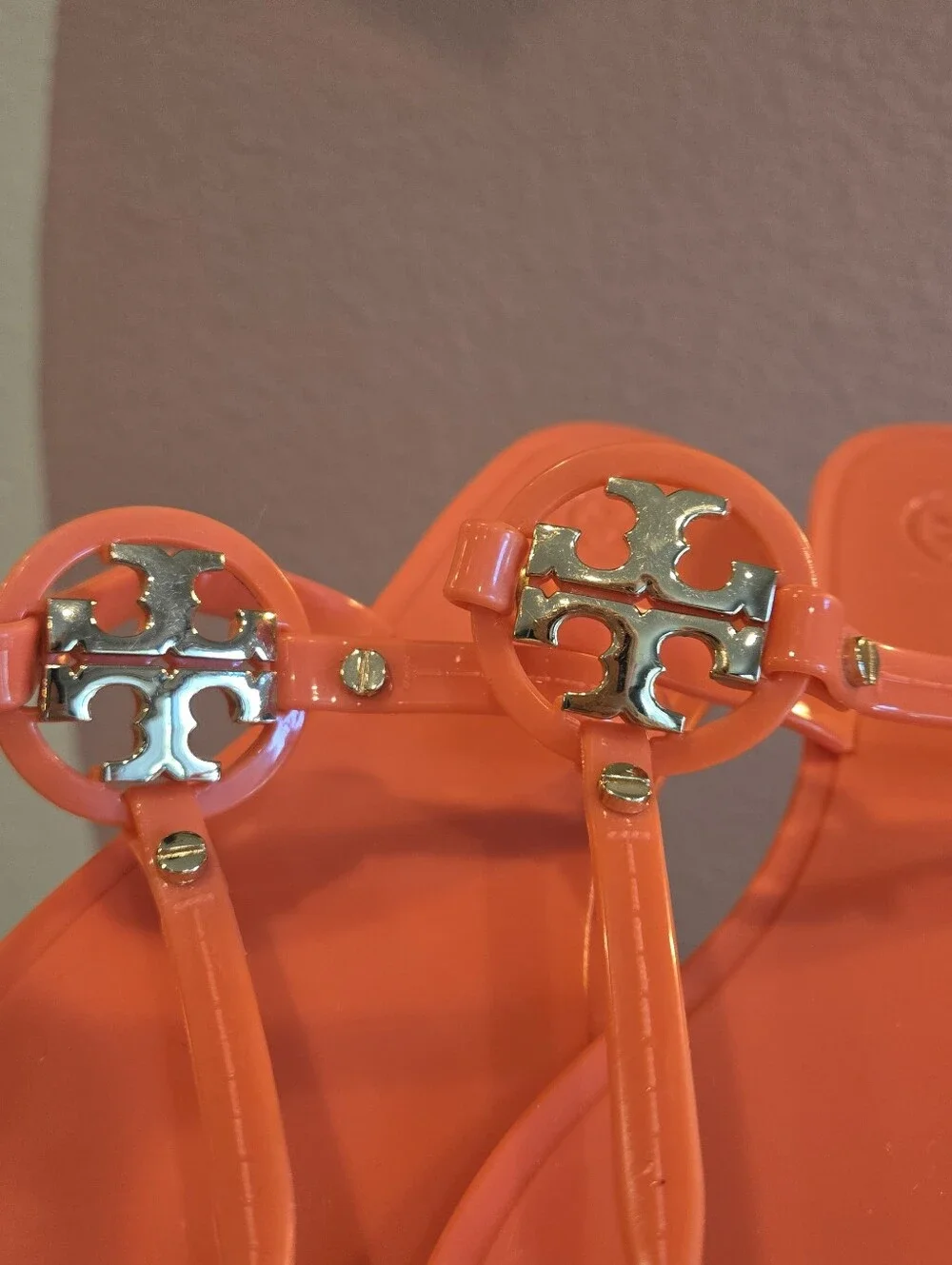 Tory Burch Mini Miller Jelly Thong Sandals 8
